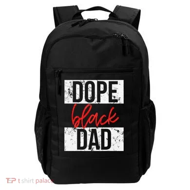 Dope Black Dad Backpack