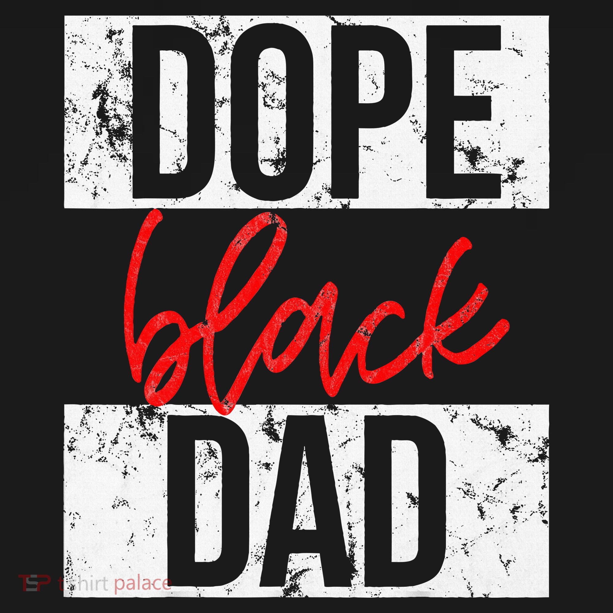 Dope Black Dad Polo