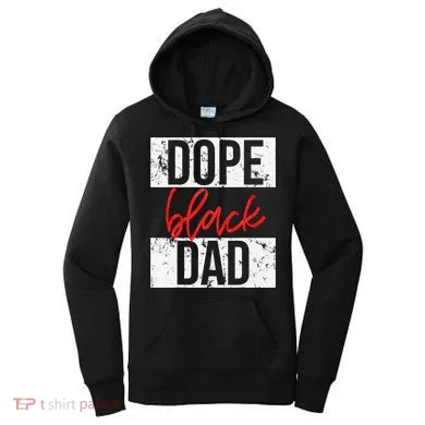Dope Black Dad Women's Hoodie