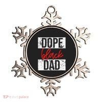 Dope Black Dad Ornament thumb 0