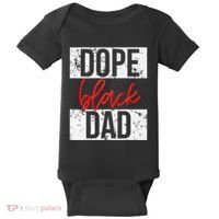 Dope Black Dad Baby Bodysuit thumb 0