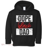 Dope Black Dad Toddler Hoodie thumb 0