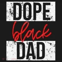 Dope Black Dad Toddler Hoodie thumb 2