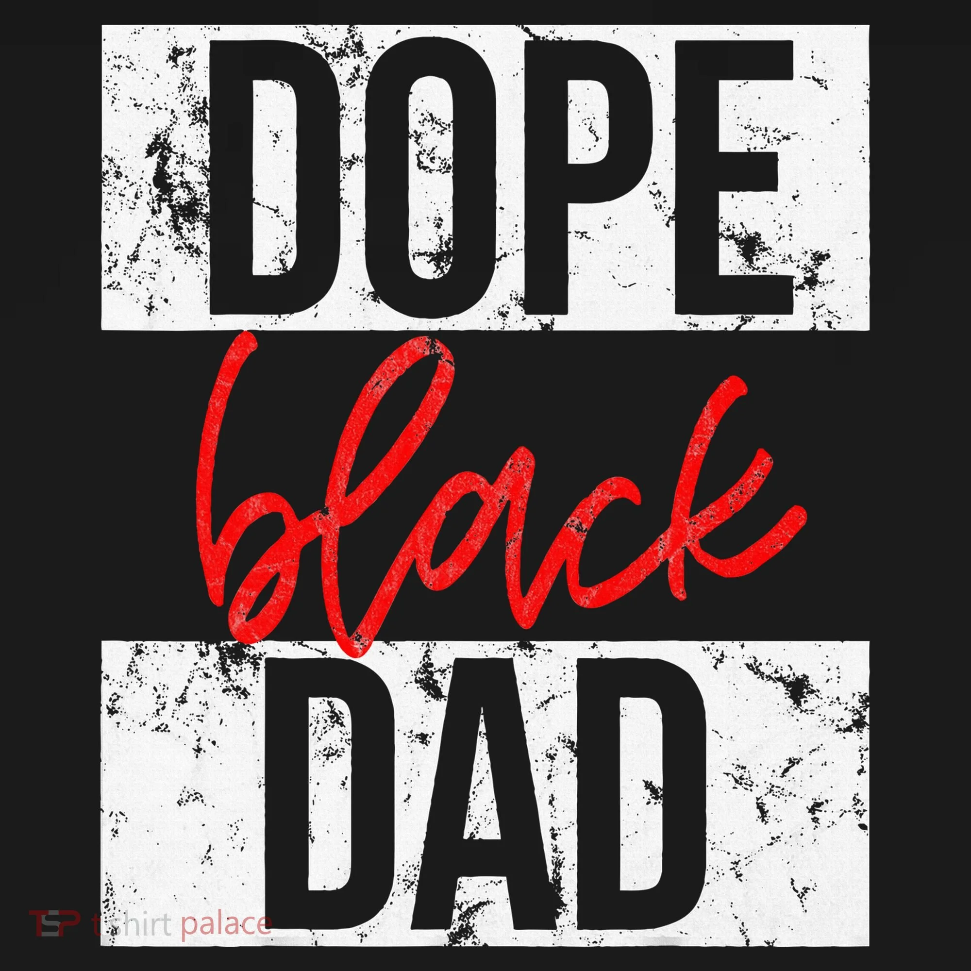 Dope Black Dad Toddler Hoodie