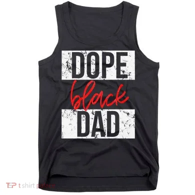 Dope Black Dad Tank Top
