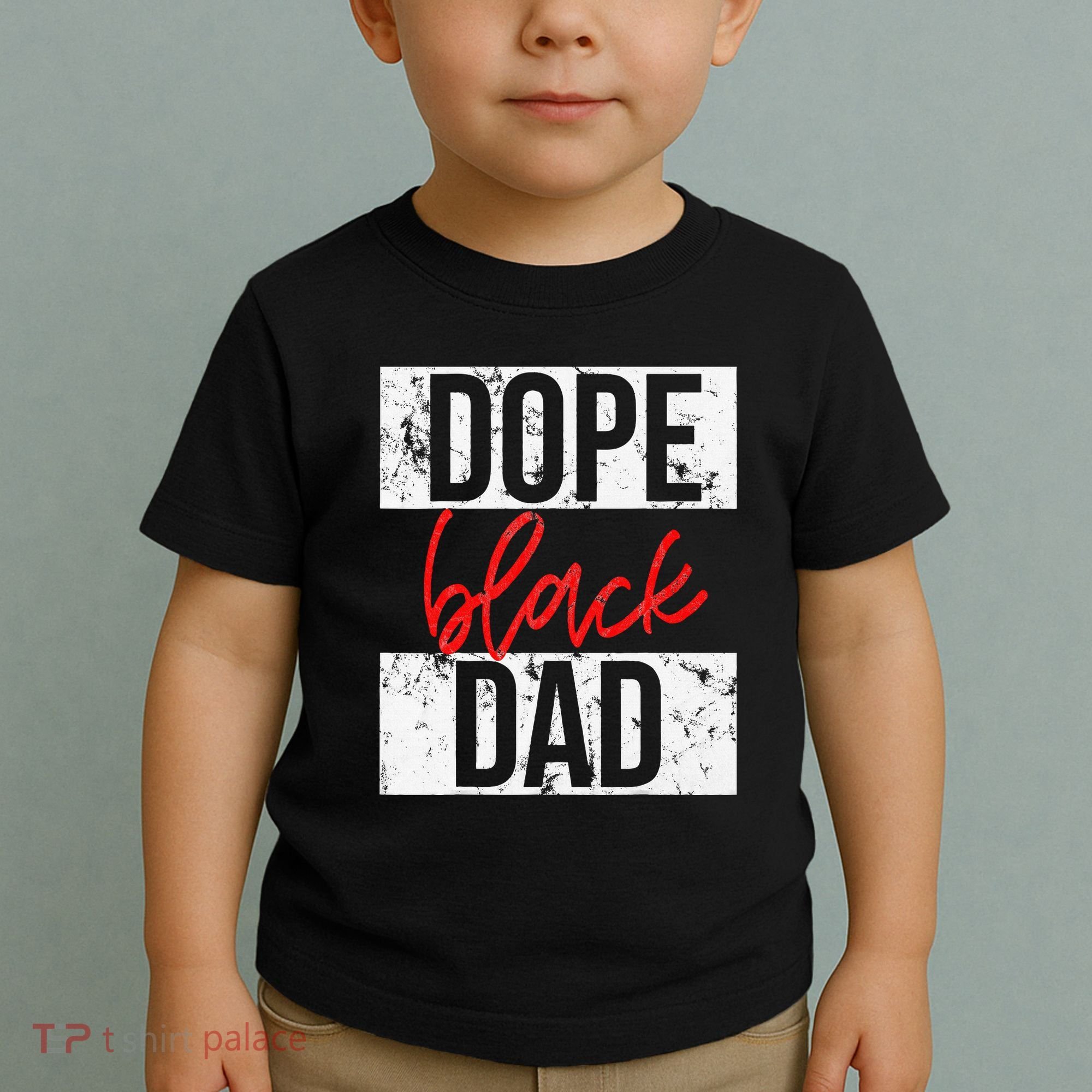 Dope Black Dad Toddler T-Shirt