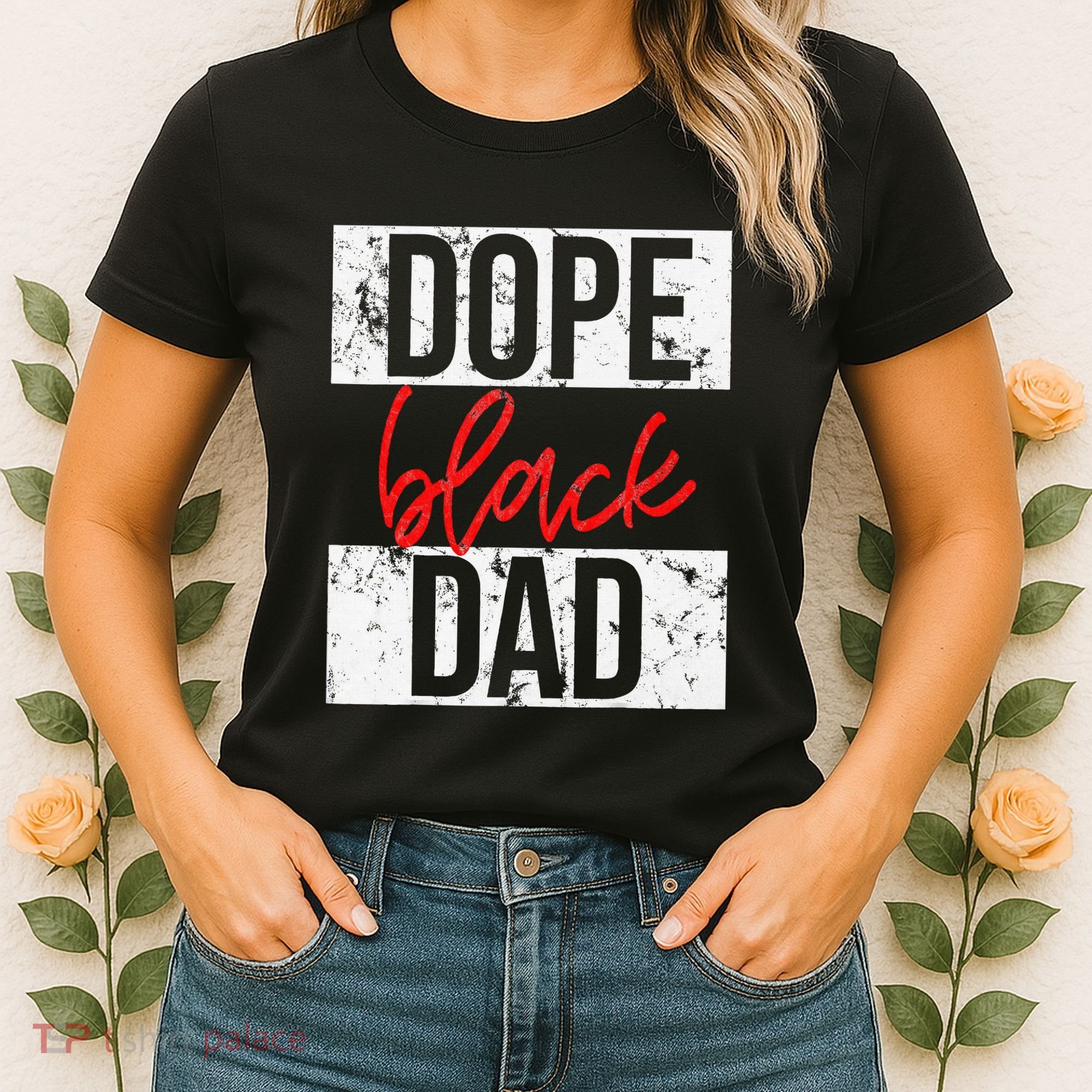 Dope Black Dad Women's T-Shirt