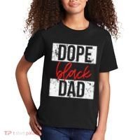 Dope Black Dad Kids T-Shirt thumb 2