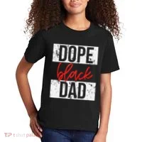 Dope Black Dad Kids T-Shirt thumb 2