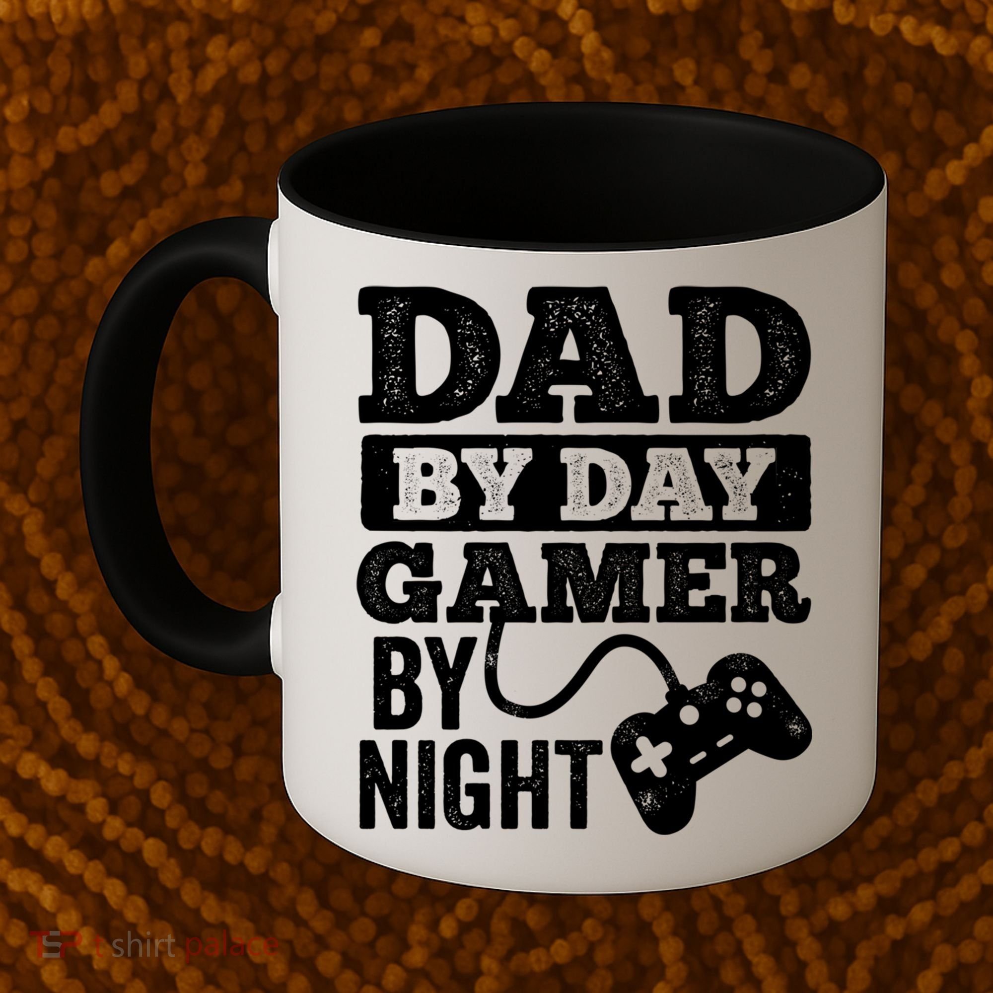 Dad By Day Gamer By Night Video Games Lover Gamer Dad Gift Coffee Mug