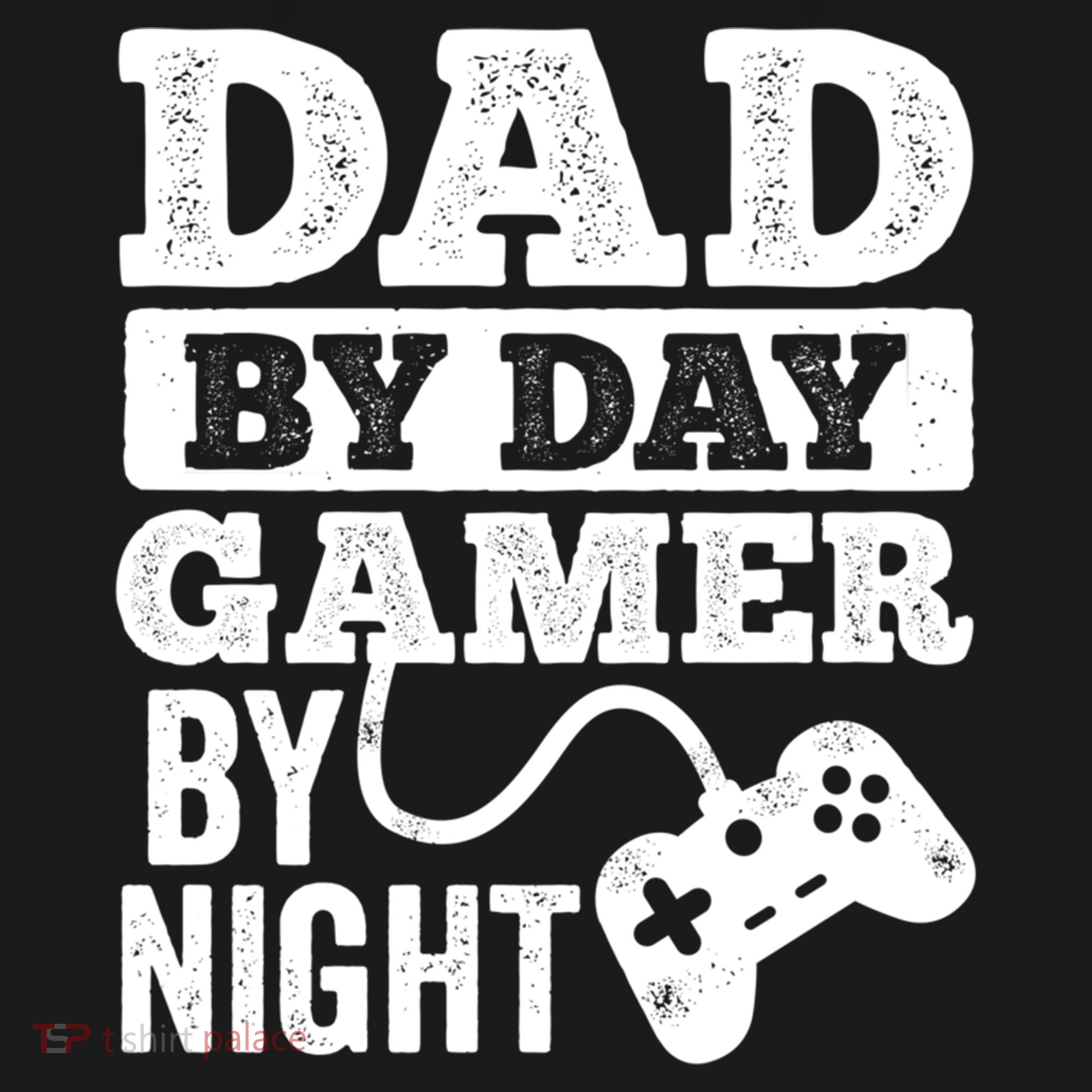 Dad By Day Gamer By Night Video Games Lover Gamer Dad Gift Mousepad
