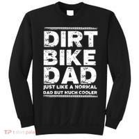 DIRT BIKE DAD Bike Cute Gift Motocross Enduro Funny Gift Sweatshirt thumb 0