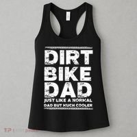 DIRT BIKE DAD Bike Cute Gift Motocross Enduro Funny Gift Women's Tank Top thumb 3