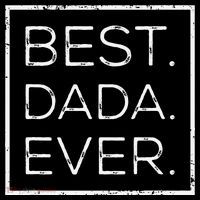 Distressed Best Dada Ever Fathers Day New DAD PAPA DADA Kids Long Sleeve Shirt thumb 2