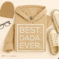 Distressed Best Dada Ever Fathers Day New DAD PAPA DADA Hoodie thumb 4