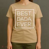 Distressed Best Dada Ever Fathers Day New DAD PAPA DADA T-Shirt thumb 4
