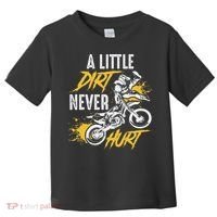 Dirt Bike Dirt Never Hurt Motocross Toddler T-Shirt thumb 0