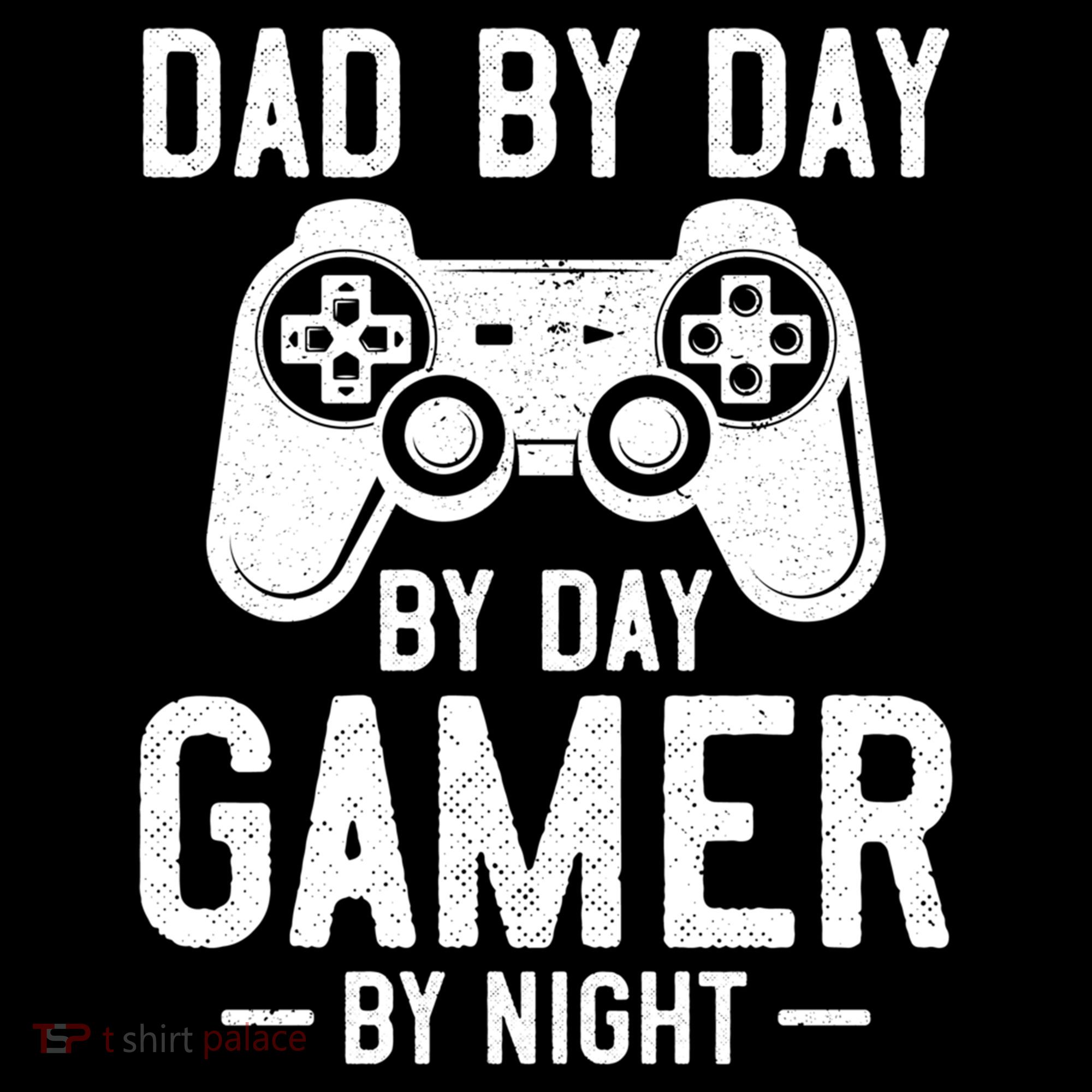 Dad By Day By Day Gamer By Night Gift Long Sleeve Shirt