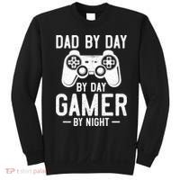 Dad By Day By Day Gamer By Night Gift Sweatshirt thumb 0