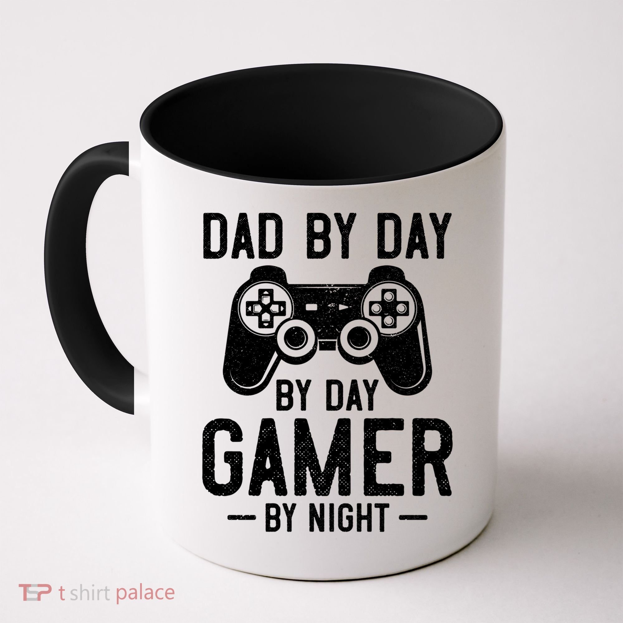 Dad By Day By Day Gamer By Night Gift Coffee Mug