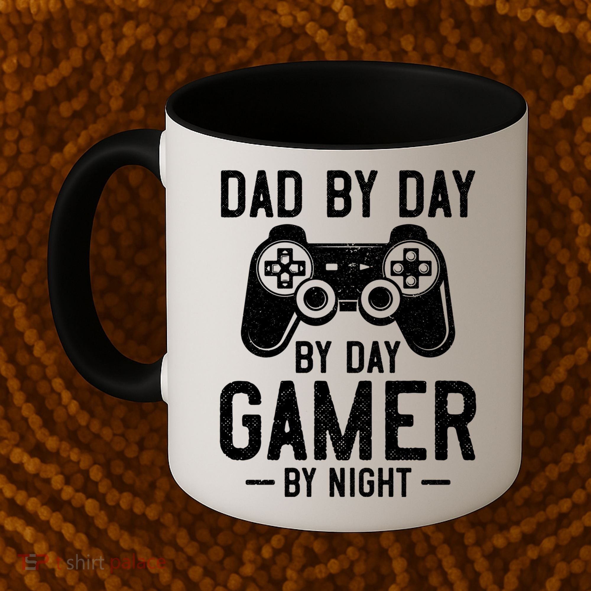 Dad By Day By Day Gamer By Night Gift Coffee Mug