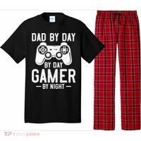 Dad By Day By Day Gamer By Night Gift Pajama Set thumb 0