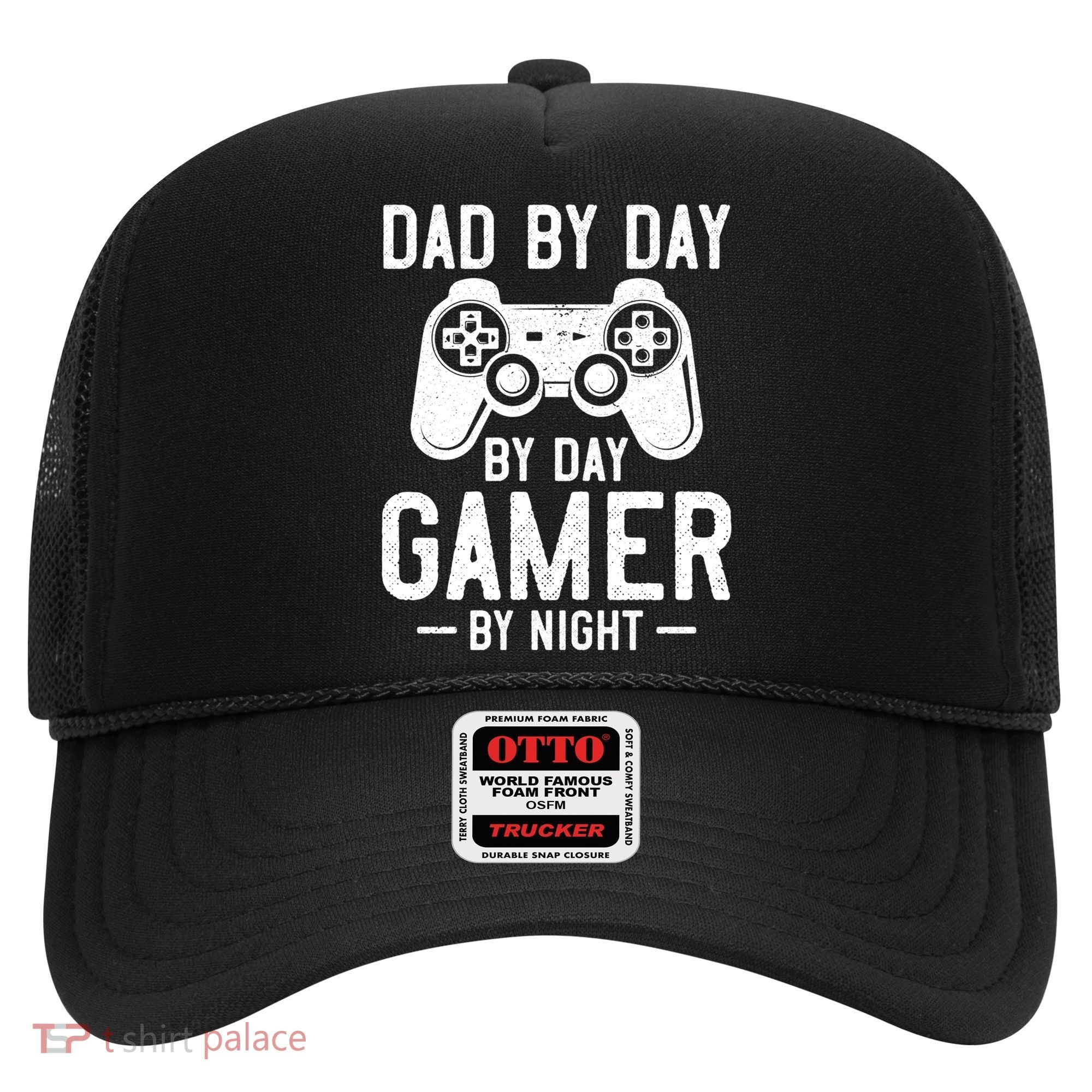 Dad By Day By Day Gamer By Night Gift Hat