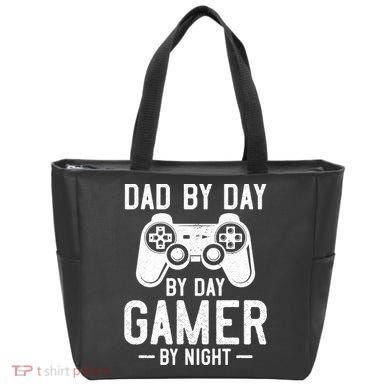Dad By Day By Day Gamer By Night Gift Tote Bag