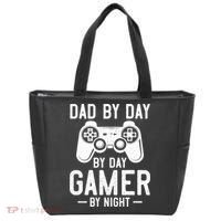 Dad By Day By Day Gamer By Night Gift Tote Bag thumb 0