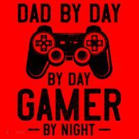 Dad By Day By Day Gamer By Night Gift Santa Hat thumb 1