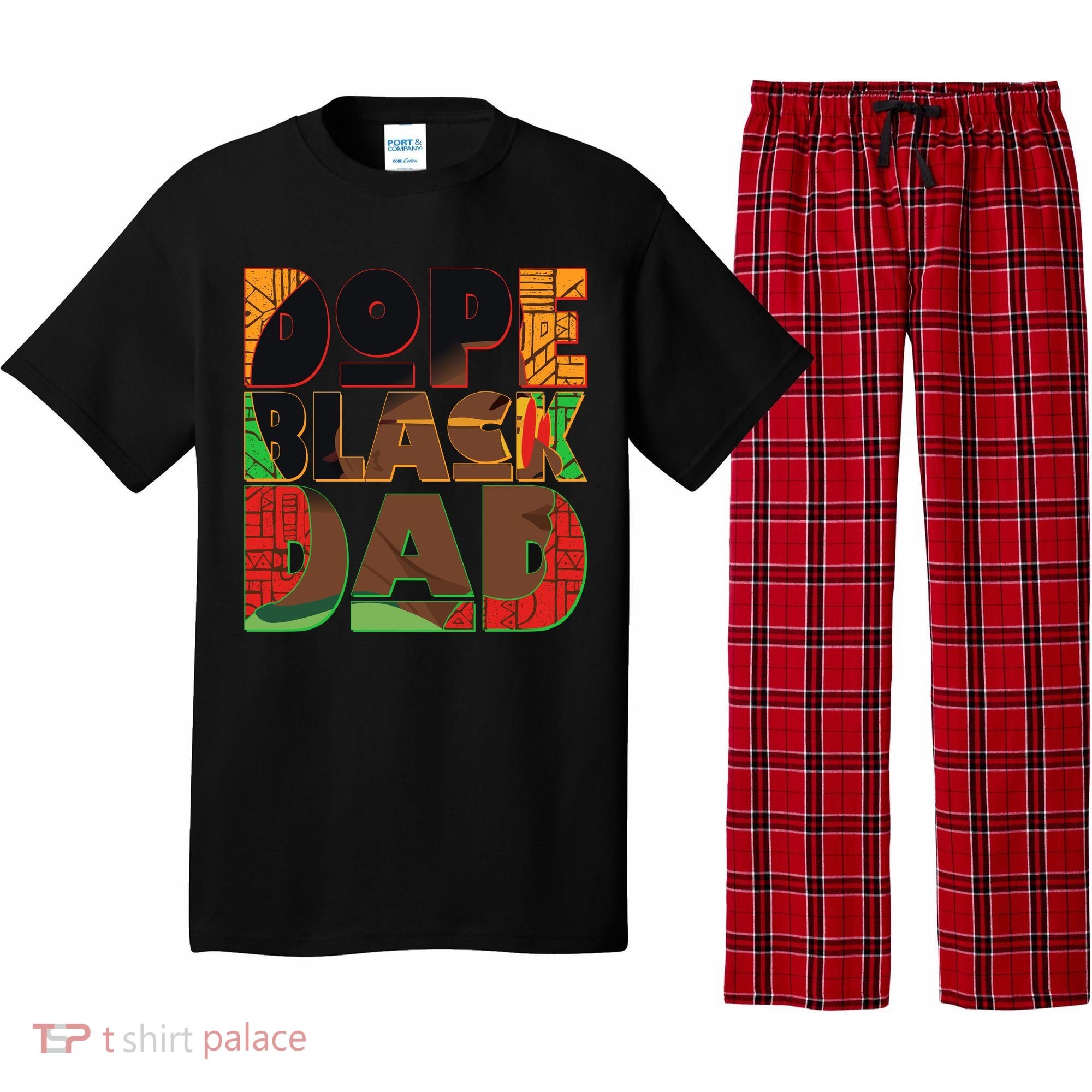 Dope Black Dad Pajama Set