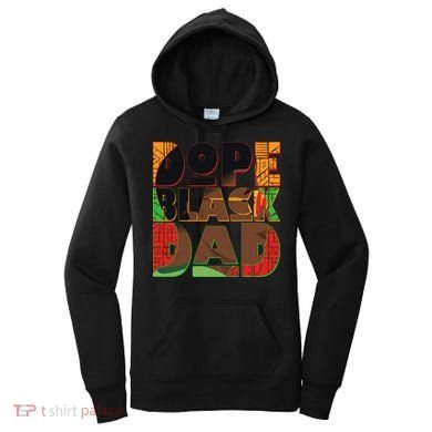 Dope Black Dad Women's Hoodie