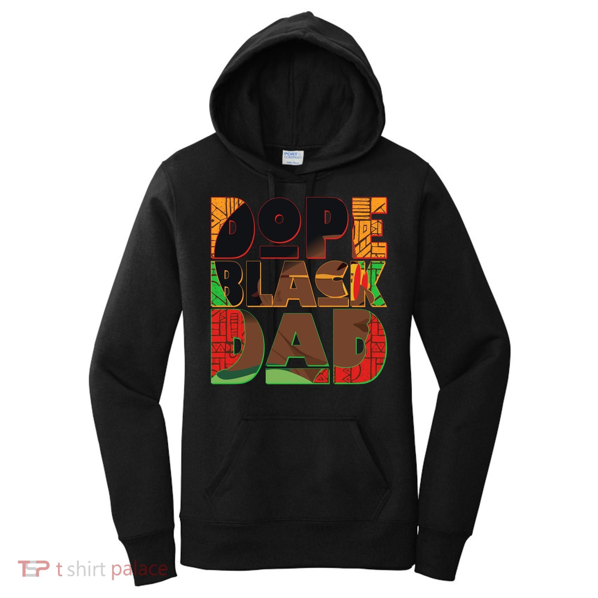 Dope Black Dad Women's Hoodie