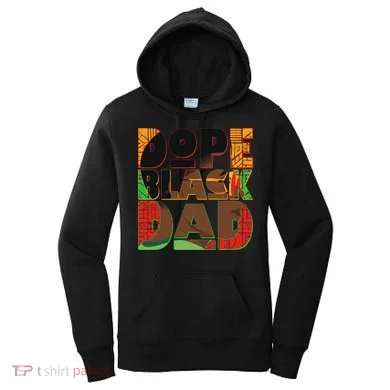 Dope Black Dad Women's Hoodie