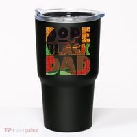 Dope Black Dad Tumbler thumb 0