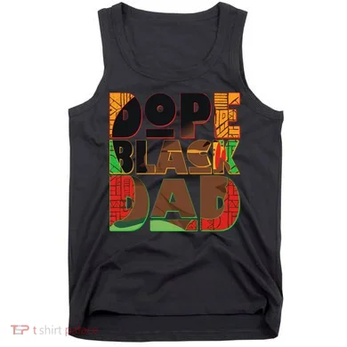 Dope Black Dad Tank Top