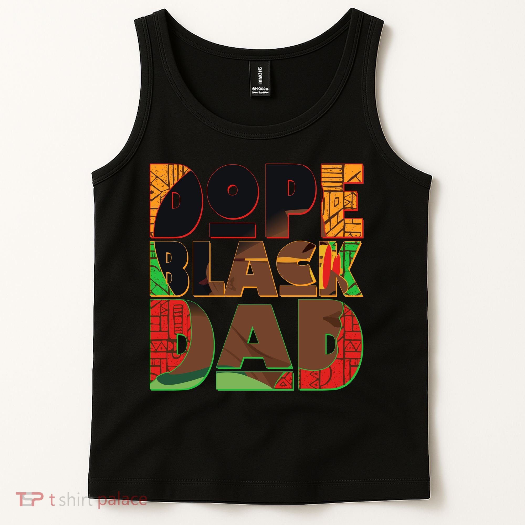 Dope Black Dad Tank Top