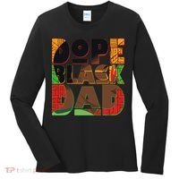 Dope Black Dad Women's Long Sleeve Shirt thumb 0