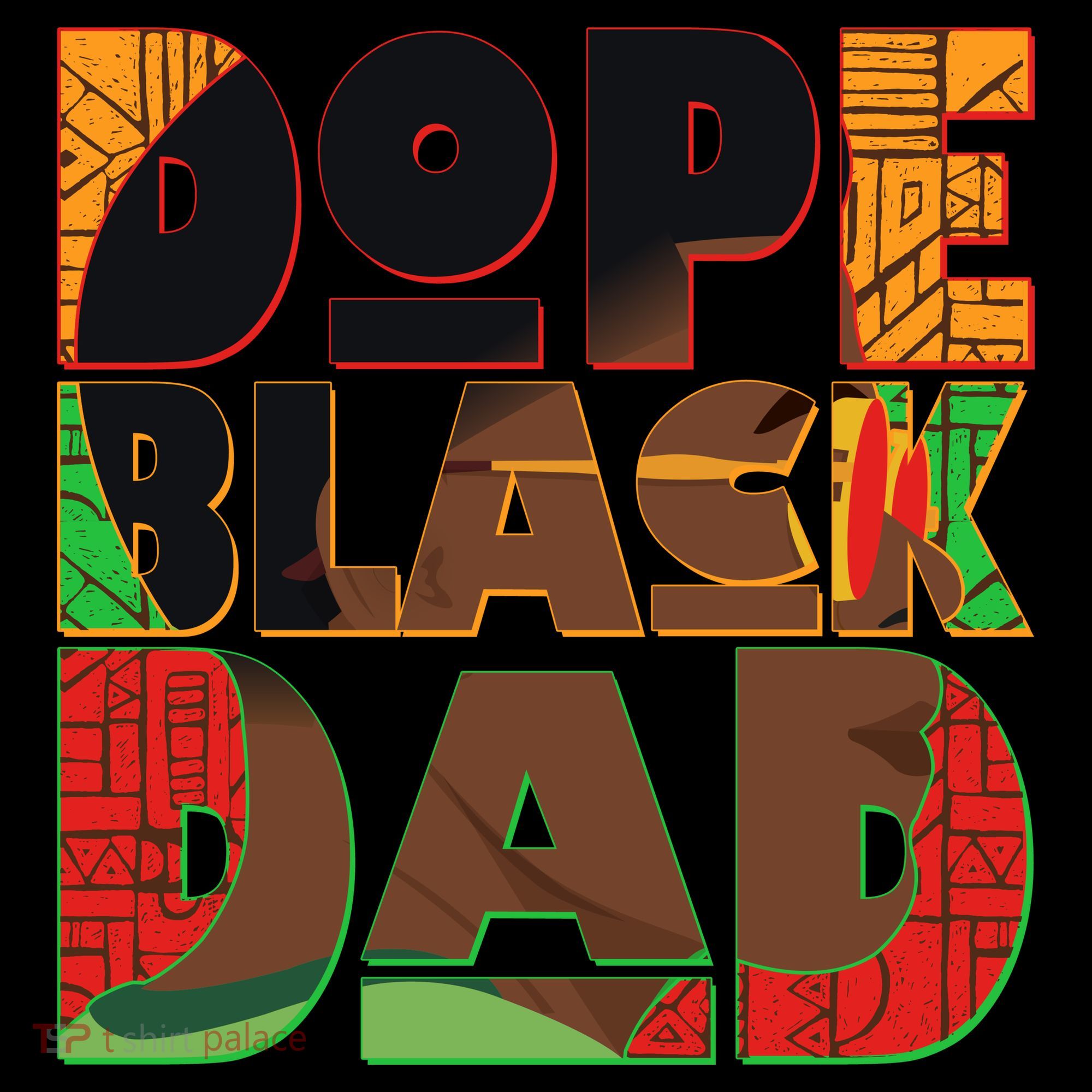 Dope Black Dad Tote Bag