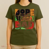 Dope Black Dad T-Shirt thumb 4