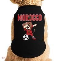 Dabbing Beagle Dog Morocco Soccer Fans Jersey Moroccan Flag Great Gift Doggie Tank thumb 0