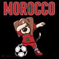 Dabbing Beagle Dog Morocco Soccer Fans Jersey Moroccan Flag Great Gift Coffee Mug thumb 5