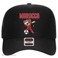 Dabbing Beagle Dog Morocco Soccer Fans Jersey Moroccan Flag Great Gift Hat thumb 0
