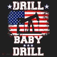 Drill Baby Drill American Flag Oilrig Oilfield Beanie thumb 2