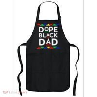 Dope Black Dad Cool Father's Day Gift African American Pride Apron thumb 0