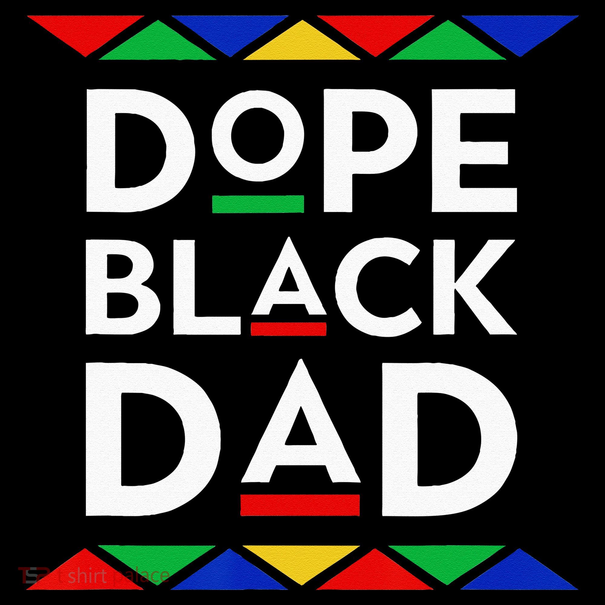 Dope Black Dad Cool Father's Day Gift African American Pride Women's Hoodie