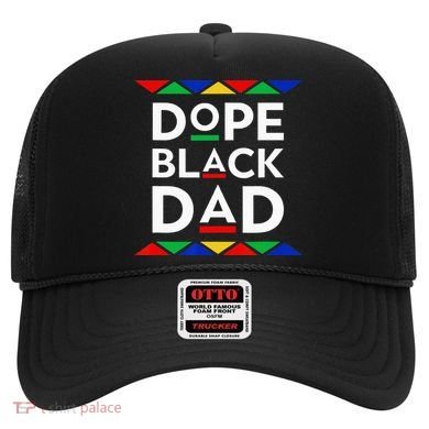 Dope Black Dad Cool Father's Day Gift African American Pride Hat