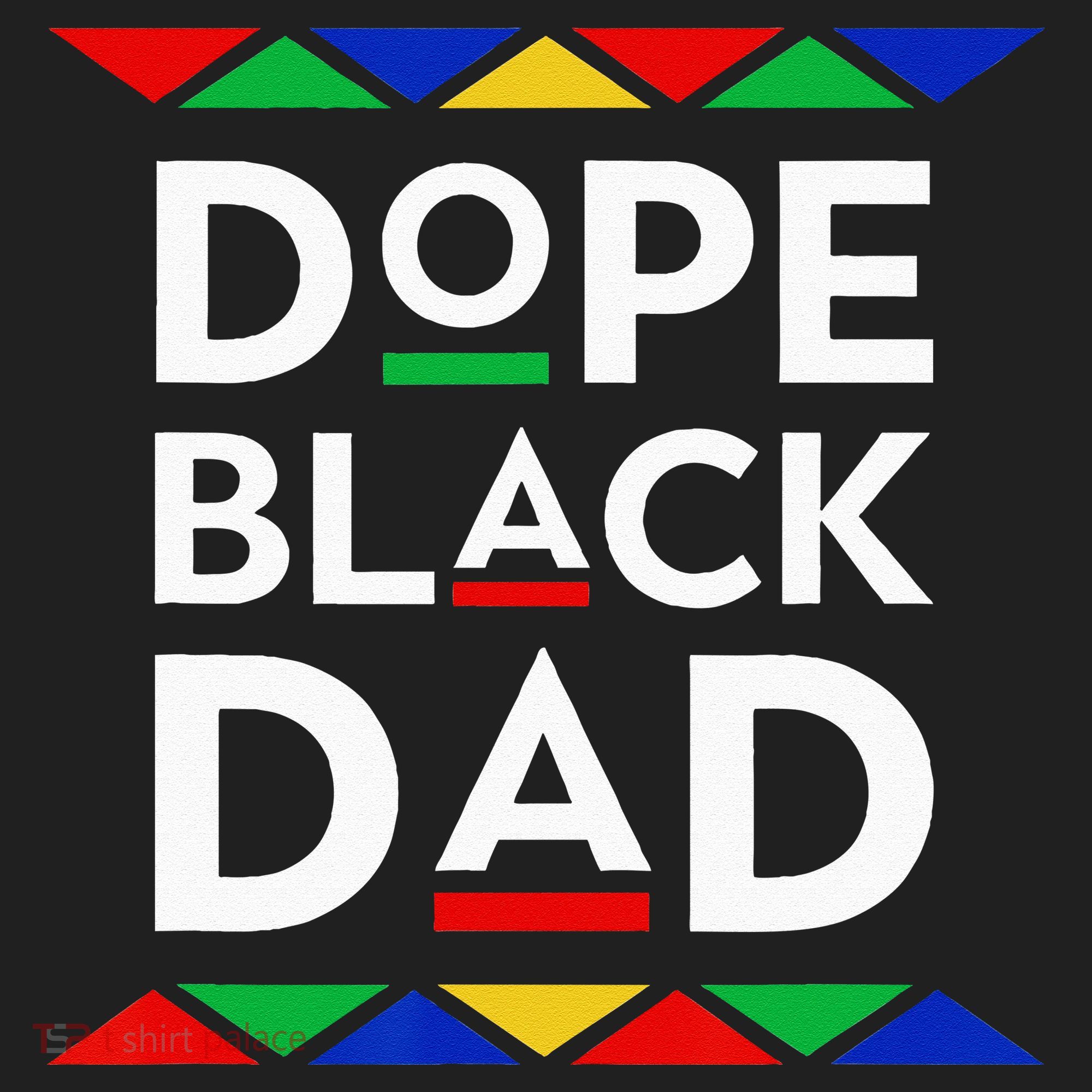 Dope Black Dad Cool Father's Day Gift African American Pride Hat
