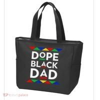 Dope Black Dad Cool Father's Day Gift African American Pride Tote Bag thumb 3