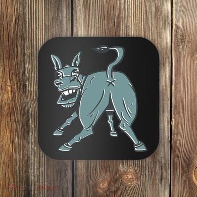 Amazing Donkey Butt Coaster